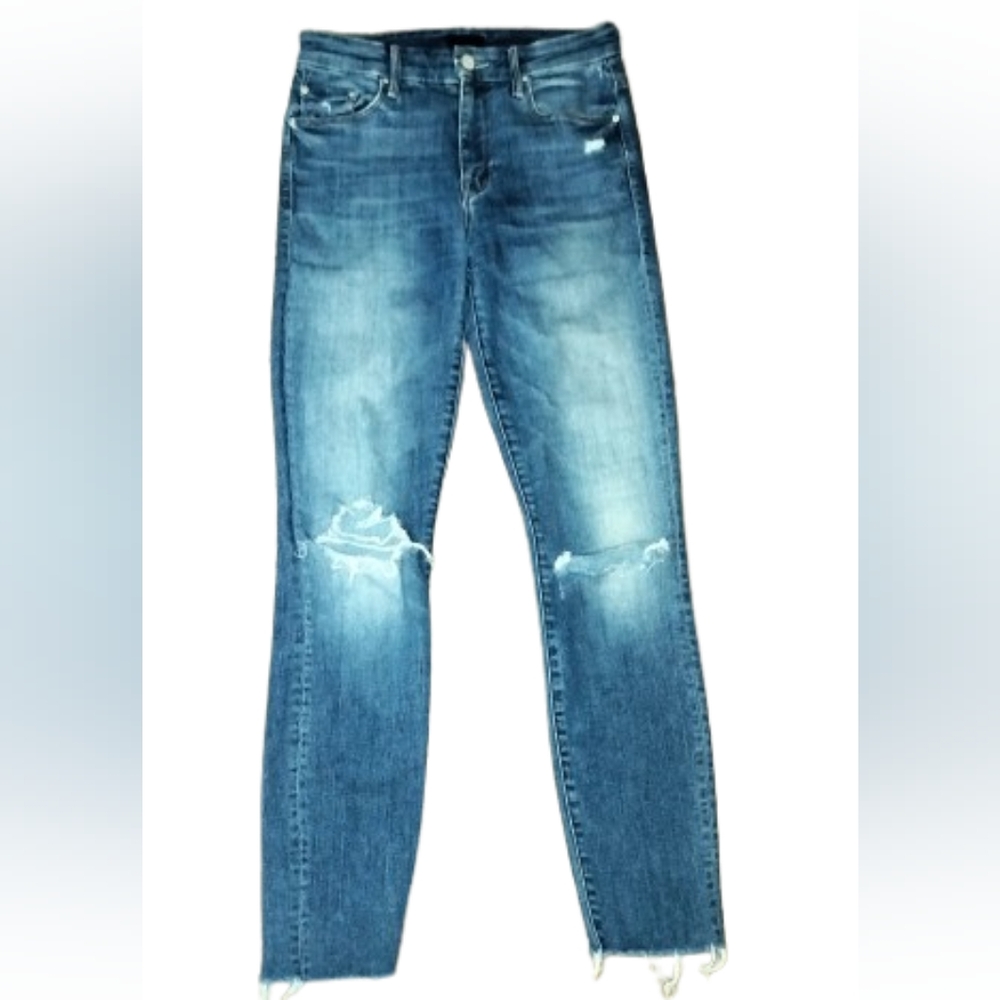 MOTHER Blue Ankle & Cropped Jeans